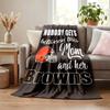 Cleveland Browns blanket Flannel Blanket Soft Cozy Plush Throw for Sofa Bed Lightweight Home Decoration