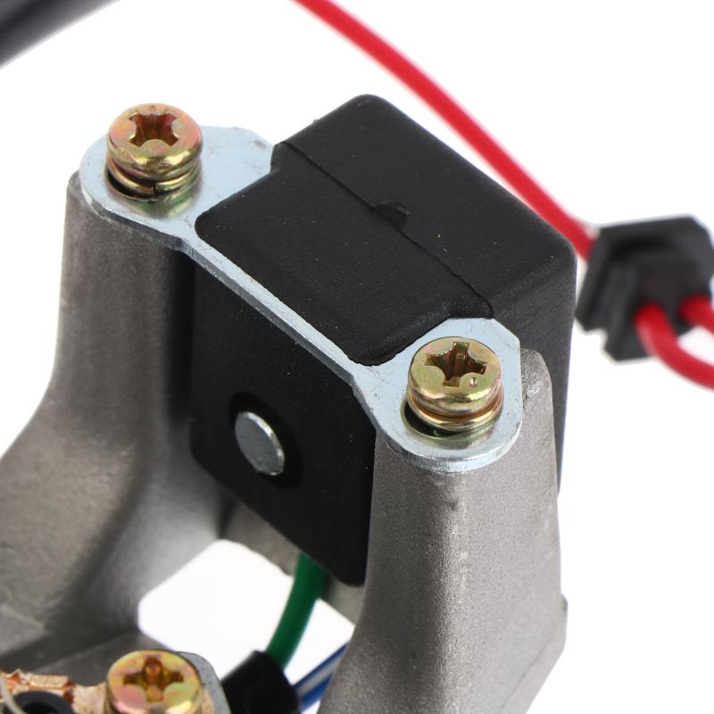 Jh70 Motorradzubehör 2-Spulen-Magneto-Statorplatte Zündspule Kompatibel mit 70ccm 90ccm 110ccm 125ccm Pit Dirt Bike