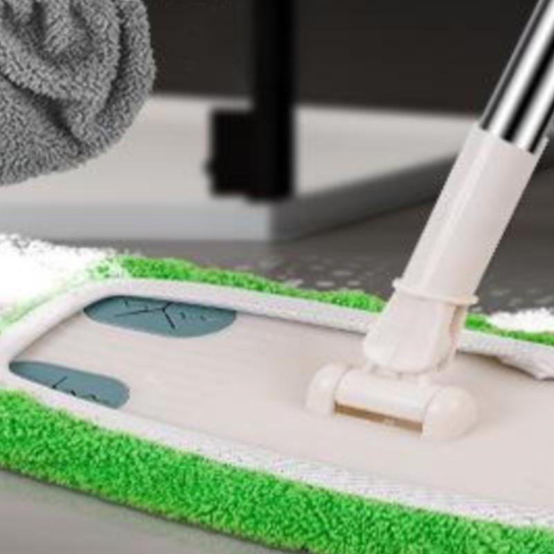 5/10/15Pcs Reusable Ultra-fine Fiber Mop Pads High Water Absorption Universal Fit Most Standard Mops Firm Adhesion Cleaning Pads