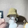 New Old Retro Sunshade Bucket Hat Big Head Circumference Show Face Small Sunscreen Basin Hat Wenling Flat Top Women