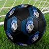 Atalanta BC Size 5 Soccer Ball, Machine-Stitched PVC, Durable & High Bounce, All Ages Fit, Fan Merchandise, Matches & Outdoor Use.