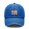 2026 Commemorative Baseball Hat - Vintage Washed Unisex Polyester Adjustable Curved Brim Hat Patriotic Streetwear Baseball Cap For Independence Day