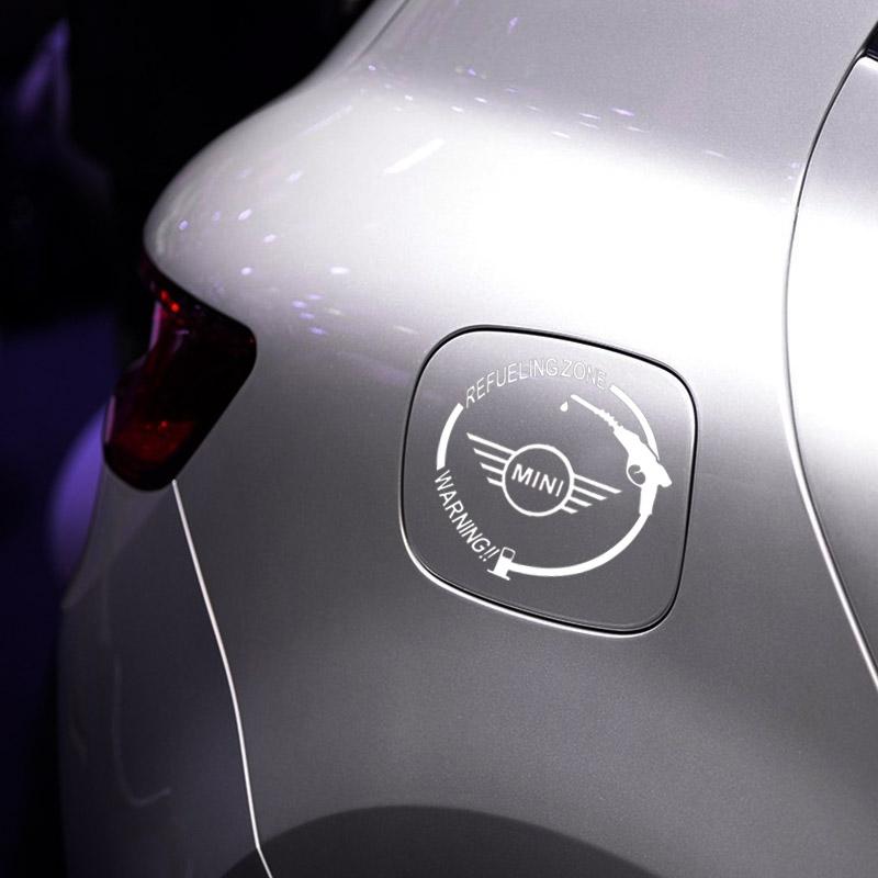 Car Logo Fuel Tank Sticker Waterproof Accessories Auto Tank Body Badge For MINI JCW CLUBMAN COUNTRYMAN CLUBVAN VAN Vision Urbanaut COUPE