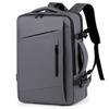 TS JYL laptop bag,New Laptop Backpack High End Notebook Bag Large Men's Business Expandable Backpack