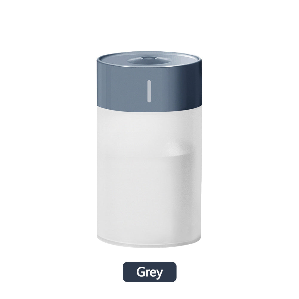 

Ультразвуковой увлажнитель воздуха USB, 260 мл, светодиодная лампа, мини-диффузор для эфирного масла, автомобильный очиститель, ароматизатор, анион... серый