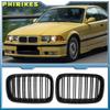 Černá mřížka E36 ABS Přední náhradní kapota Ledvinky pro BMW E36 1992-1996 pro BMW 318i 323i 325i 320i 328i