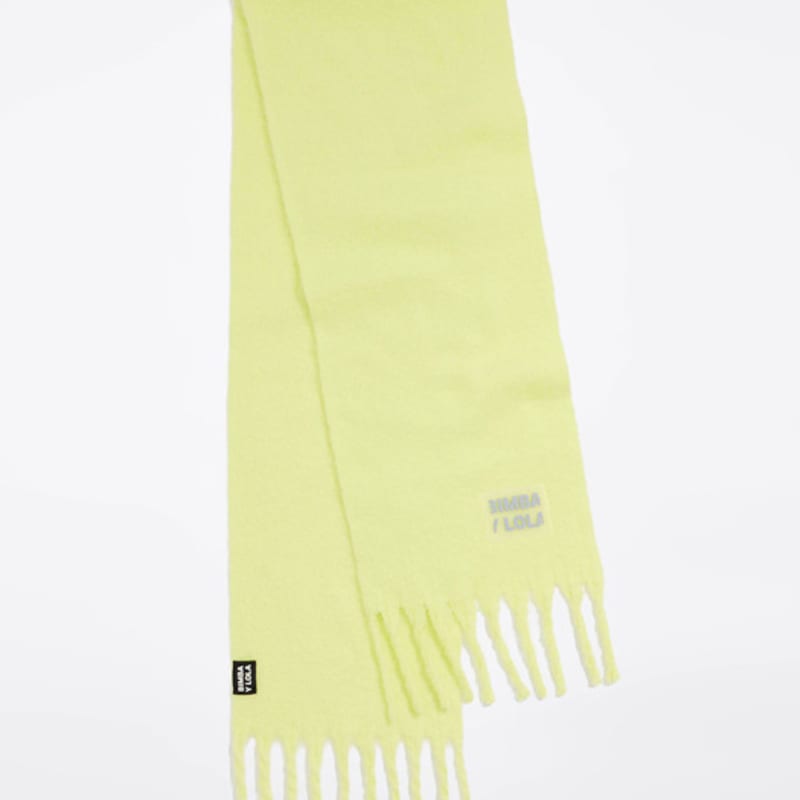 BIMBA Y LOLA [23FW] BIMBA Y LOLA Lime Brushed Muffler B236AII025YEF
