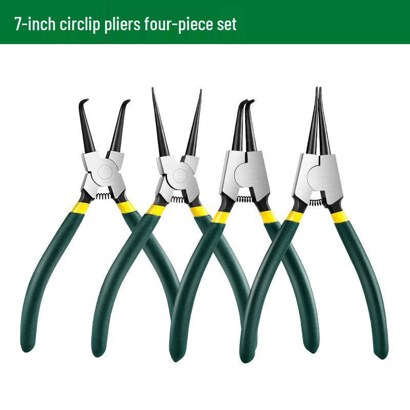 Small Pointed Nose Snap Ring Pliers for Internal/External Circlip, Spring, Expansion, and Retaining Rings