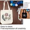 Canvas Bag Embroidery Kits Bag Crosses Stitching Kits Embroidery Starter Kits Embroidery Making Kits