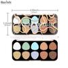 Concealer Disc 10-color Makeup Waterproof and Long-lasting High Disc Is Not Easy To Take Off Makeup, Brighten Skin Tone Concealer
