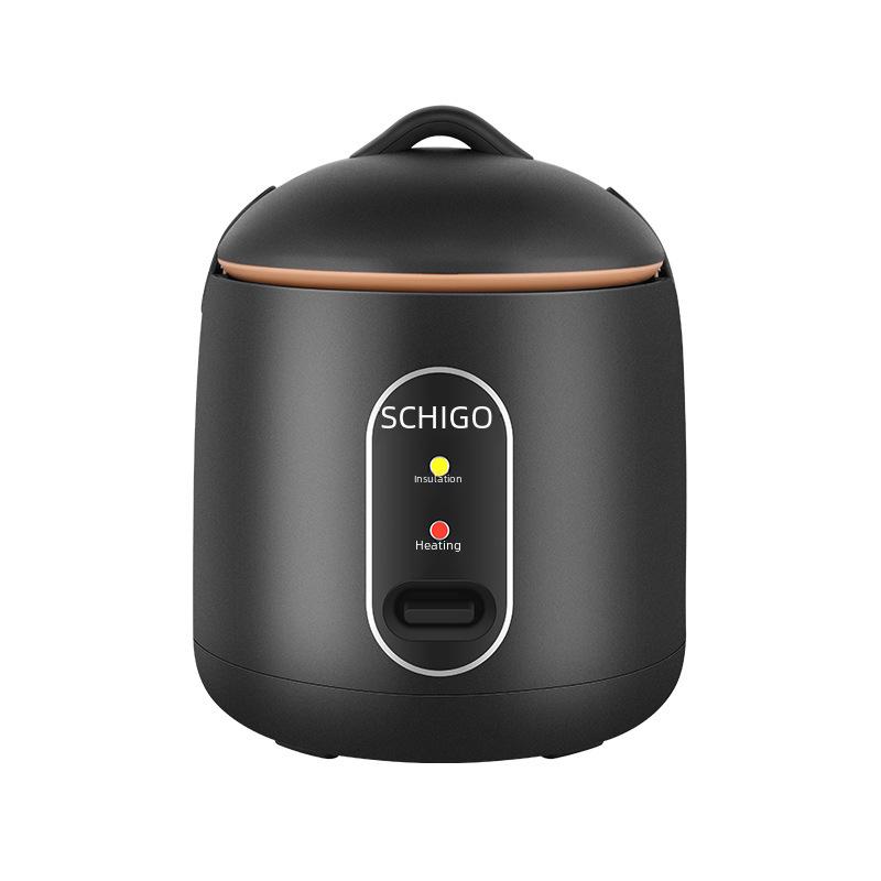 Chigo Mini Rice Cooker - Low Power, Non-Stick, Ideal for 1-2 People, Perfect for Dorms and Small Spaces