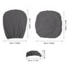1Set Office Chair Covers Milk Silk Stretch Elastic Computer Chair Seat Backrest Armrest Protective Cover Soft Breathable Office