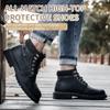 Waterproof Work Safety Shoes For Men Rubber Sole Protective Work Sneakers Men Breathable Warehouse, Mining Safety Footwear