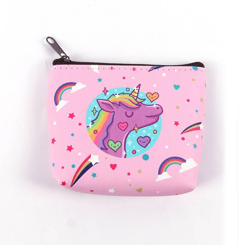 Fashion Womens Coin Purse Cartoon Unicorn With Stars Vintage Pouch Mini Purse Wallets Fashion Womens Coin Purse Cartoon Unicorn With Stars Vintage Pouch Mini Purse Wallets
