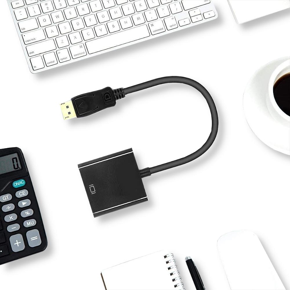 Adapter z displayport do hdmi konwerter kabel przejściówka dp fhd złączka