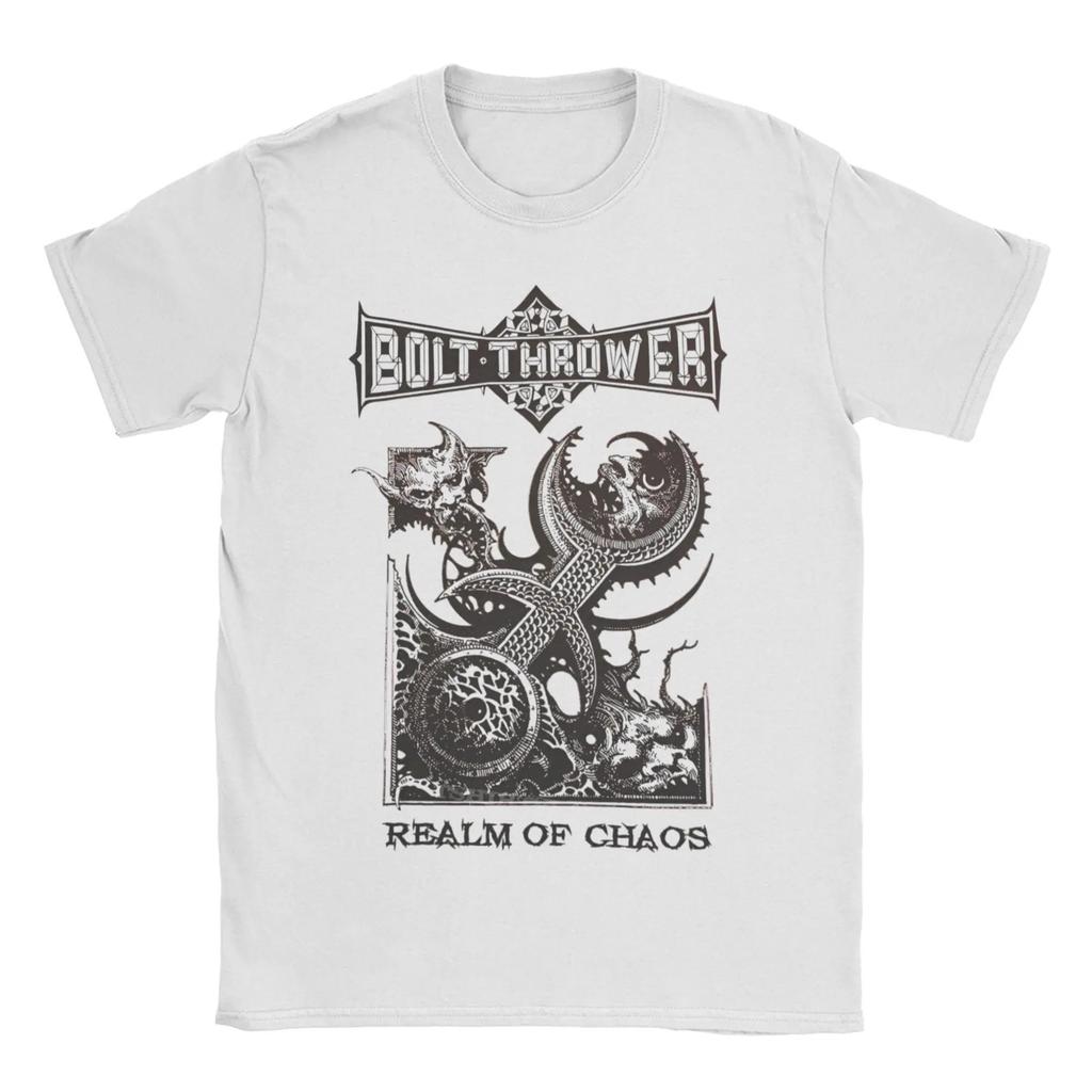 Bolt Thrower Rock Band Logo T Shirts Men Women's Cotton Crazy T-Shirts Round Collar Tee Oversized High Quality Soft Comfortable