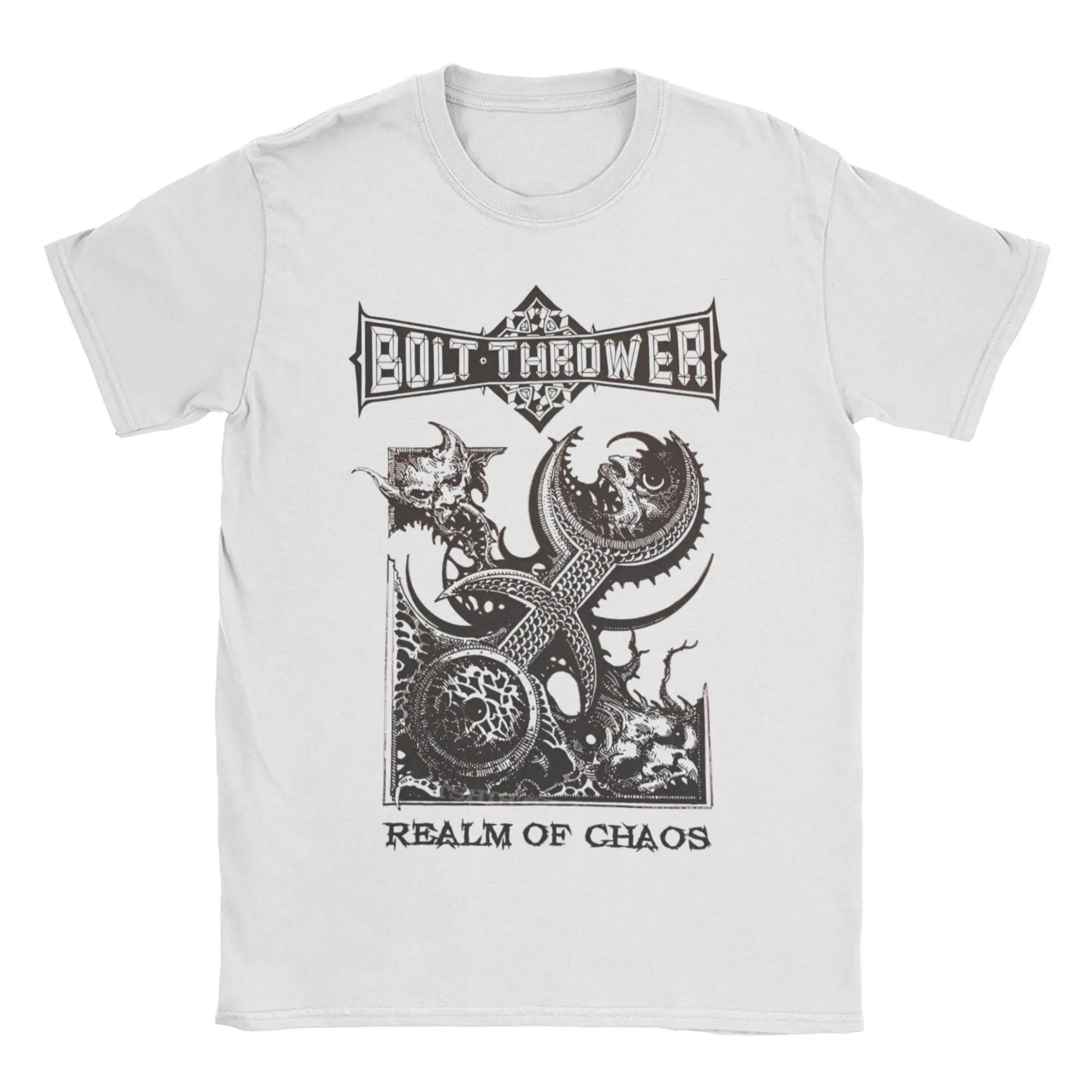 

Bolt Thrower Рок-гурт Логотип Футболки Чоловічі Жіночі Бавовняні Божевільні Футболки Круглий комір Футболка Оверсайз висока якість м яка Зручні L