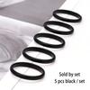 2mm Edelstahl Dünner Ring Roségold Schwarz Für Damen Herren Minimalistischer Schmuck Party Einfach Mode Geschenk Größe 3 Bis 10