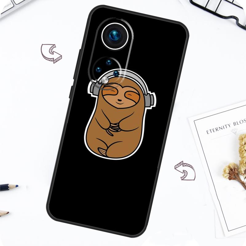 Kawaii Cute Sloth Face Case For Honor Magic 7 5 6 Lite Honor 200 Pro X8b X9a X8a X8 X9 X9c X9b 50 70 90 Lite Cover