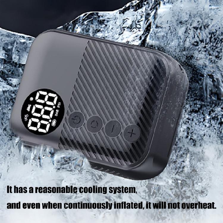 Rechargeable Car Air Compressor Portable Car Tire Inflator Pump With Digital Display Handheld Bicycles Air pumps