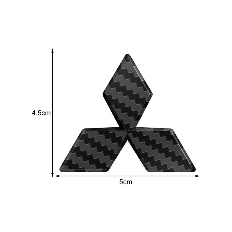 3D ABS Car Steering Wheel Center Emblem Sticker For Mitsubishi Outlander Lancer ASX Mirage Xpander Pajero Sport Attrage V80