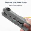 Portable Three-in-One Network Cable Stripper & Cutter Tool Pliers
