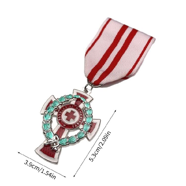 Österreichisch-Ungarische Kreuze Medaillen Anstecknadel Militärische Medaillen Anstecknadeln Dekorative Brosche Schmuck