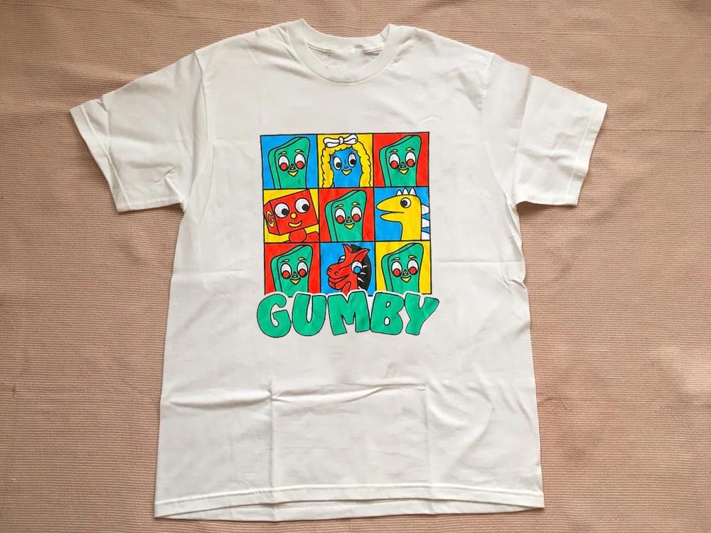 New Rare Gumby And Friends Gift Funny White S5XL Unisex Shirt BB303 Unisex T-Shirt L