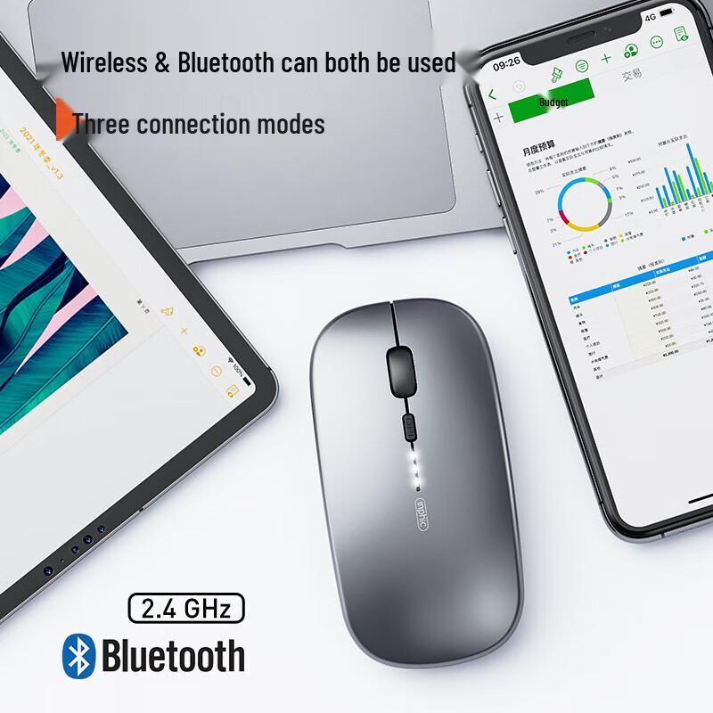 INPHIC M1PRO Wireless Tri-Mode Silent Mouse