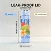 1PC Aloha Hawaii Quote 750ml Color Plastic Sports Water Bottle Leakproof Flip Straw Lid Suitable for Sports Office Home Use