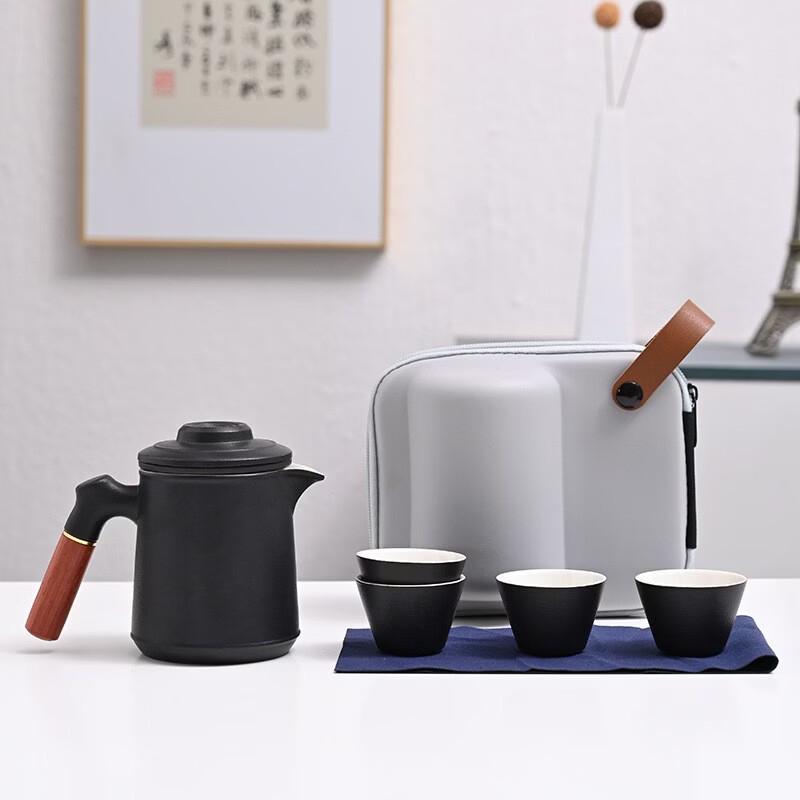 Zhuijia Portable Ceramic Travel Tea Set
