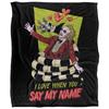 Soft Touch Sandworm Valentine Blanket