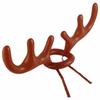 5pcs/lot Santa Funny Reindeer Antler Christmas Toy Children Kids Headgear Inflatable Hat Ring Toss Christmas Supplies Toy