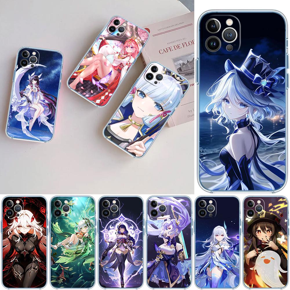 BF65 Genshin Impact Phone Case for Motorola Moto Edge 20 30 40 50 S30 Fusion Ultra Pro Neo Lite + G200 G23
