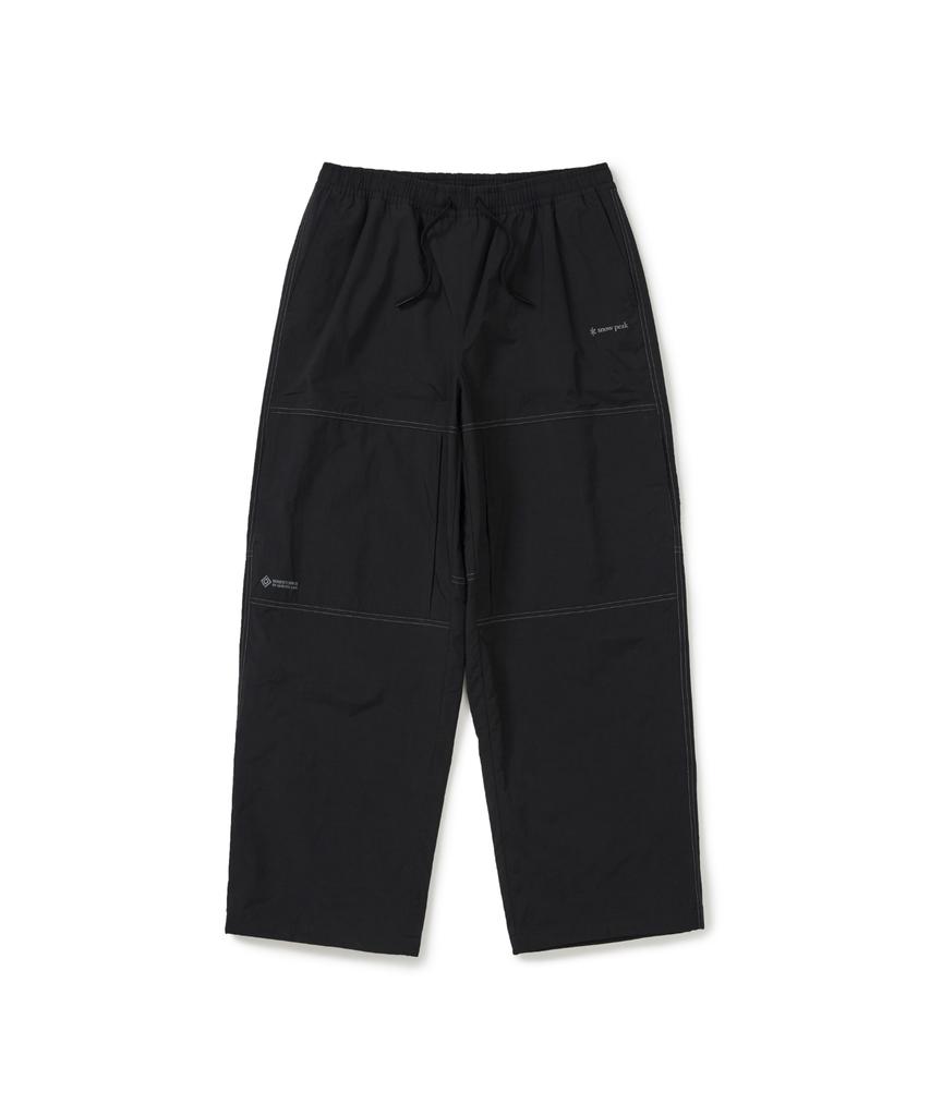 SNOWPEAK APPAREL Lightweight Taslan Windstopper Pants (S26Smppt02) Black