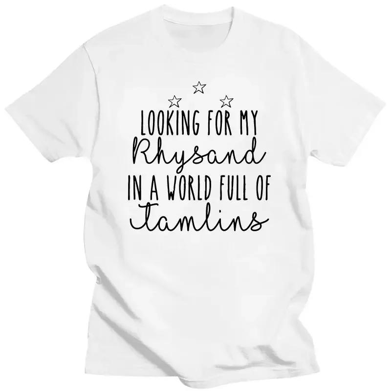 

Mens Clothing Men Funy T-Shirt Looking For My Rhysand In A World Full Of Tamlins Tshirs male T Shirt(1) harajuku men s t-shirts XXXXL