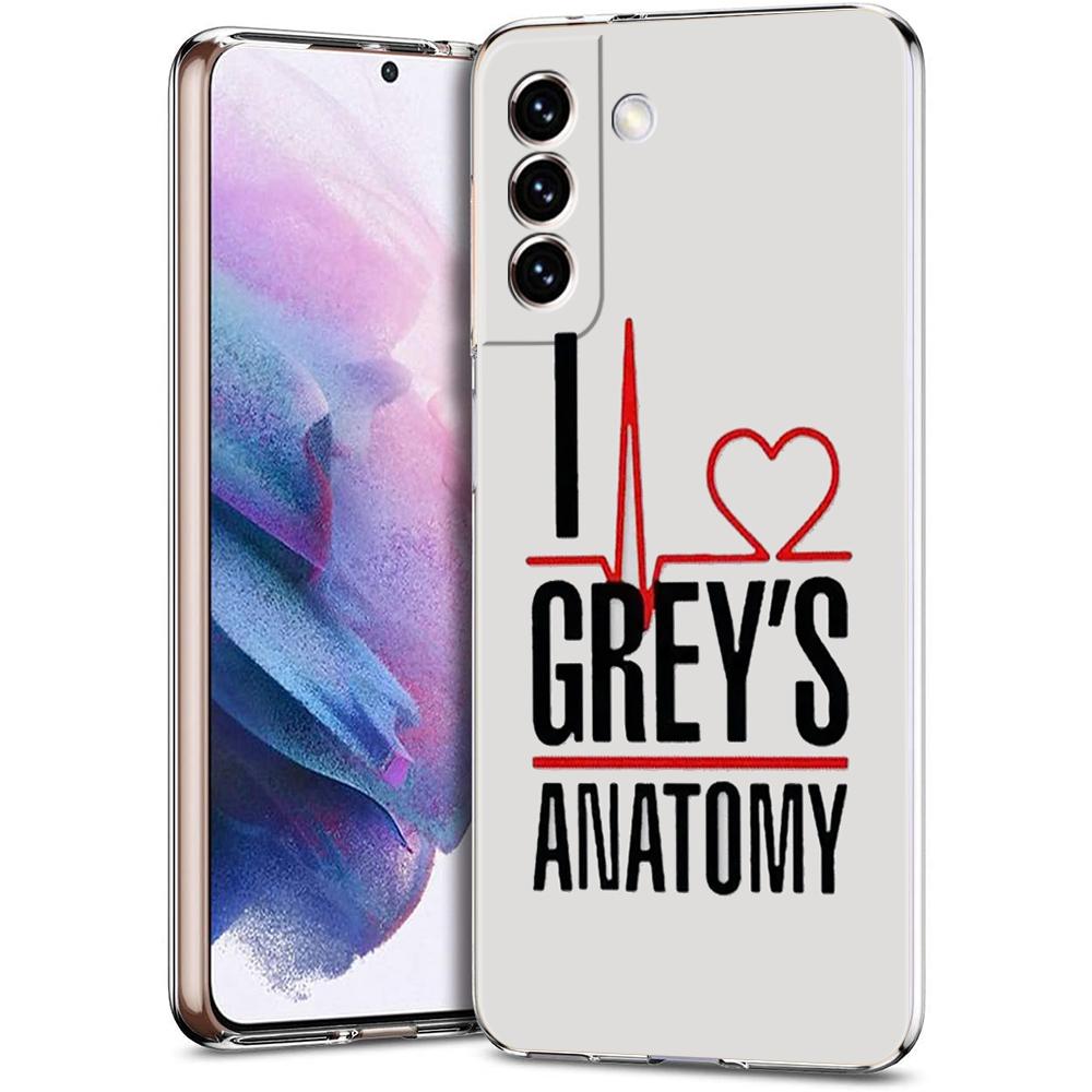 Greys Anatomy You Are My Person Phone Case For Samsung Galaxy S24 Ultra S23 FE S22 S20 S21 5G S10 S9 Plus S10E S8 Clear Cover