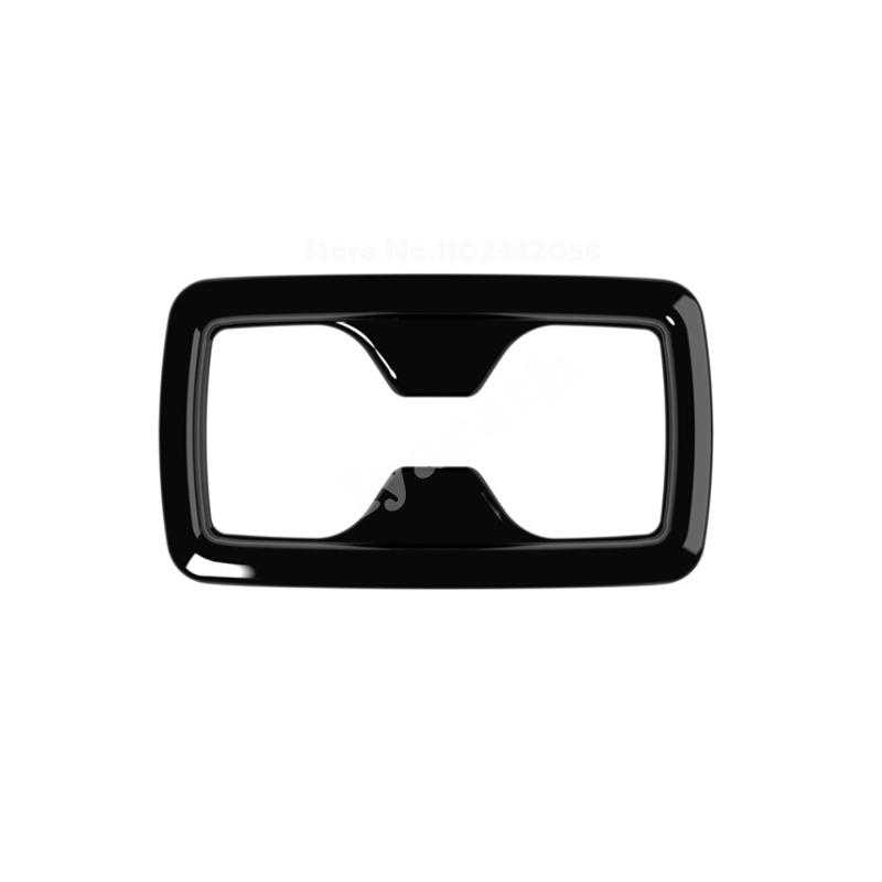 For Toyota RAV4 RAV 4 RAV4 2026 2027 ABS black car interior rear row seat center back Water Cup Holder Cover Trim Accessories