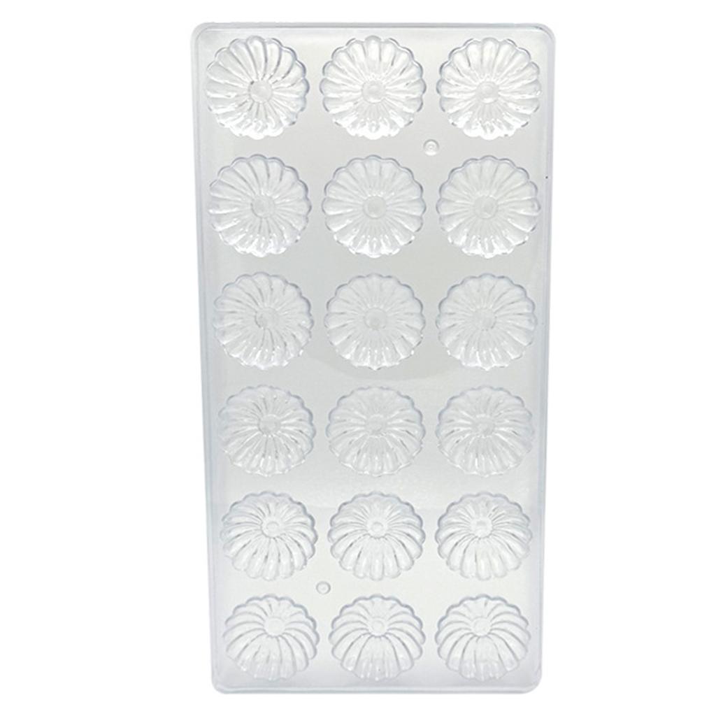 Chocolate Baking Mold 24 Grid Filled Chocolates Making Mold Safe Transparent Baking Pastry Candies Tools For Food Preparations