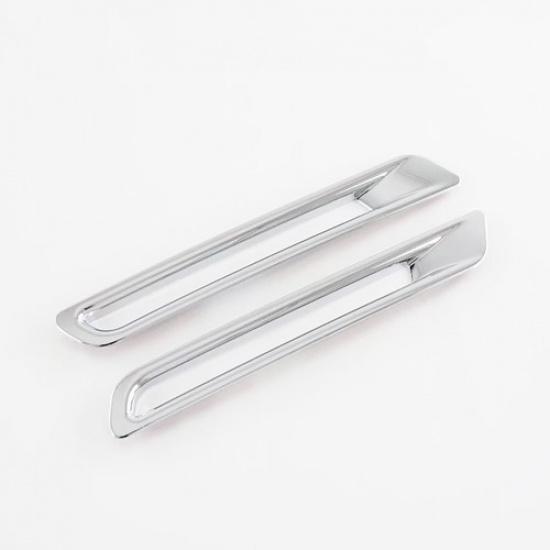 For Toyota sienna 2021-2023 Chrome Rear Tail fog light lamp Stickers Cover trim Chrome