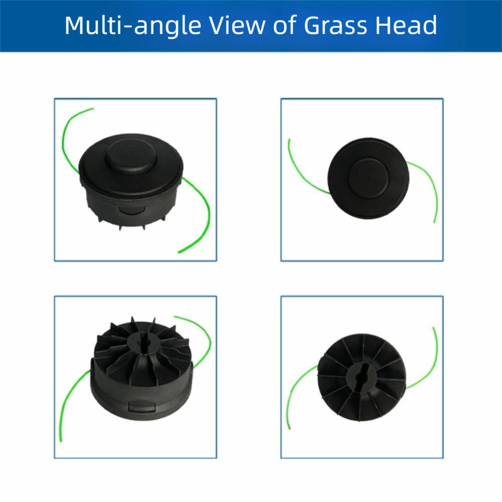 Heavy Duty Trimmer Head Lightweight Design Grass Cutting Head  Garden Maintenance