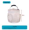 Foldable Outdoor Picnic & Beach Basket with Toiletry Storage