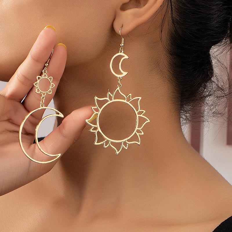 European Fashion Large Dangle Earrings