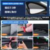 Steering Wheel Integrated Sunshade Mesh Curtain for Mazda3 Fastback BP Series Easy to Attach and Detach Magnetic Ventilation Sunshade for Sides and