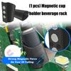 Heavy Duty Cup Holders With 18kg Rubber Coated Magnets For Water Bottles Up To 64oz On Trucks Tractors P9YB