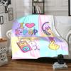 KPOP Flannel Blanket Soft Warm All-Season Throw, Design for Camping, Car Travel, Hiking Sofa, Bed, Office Perfect Gift for Parties