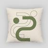 New Custom Modern Green Style Pillowcases Printed Square Pillowcase Home Decorative Zipper Pillow Cover 35X35Cm40X40Cm(One Side)