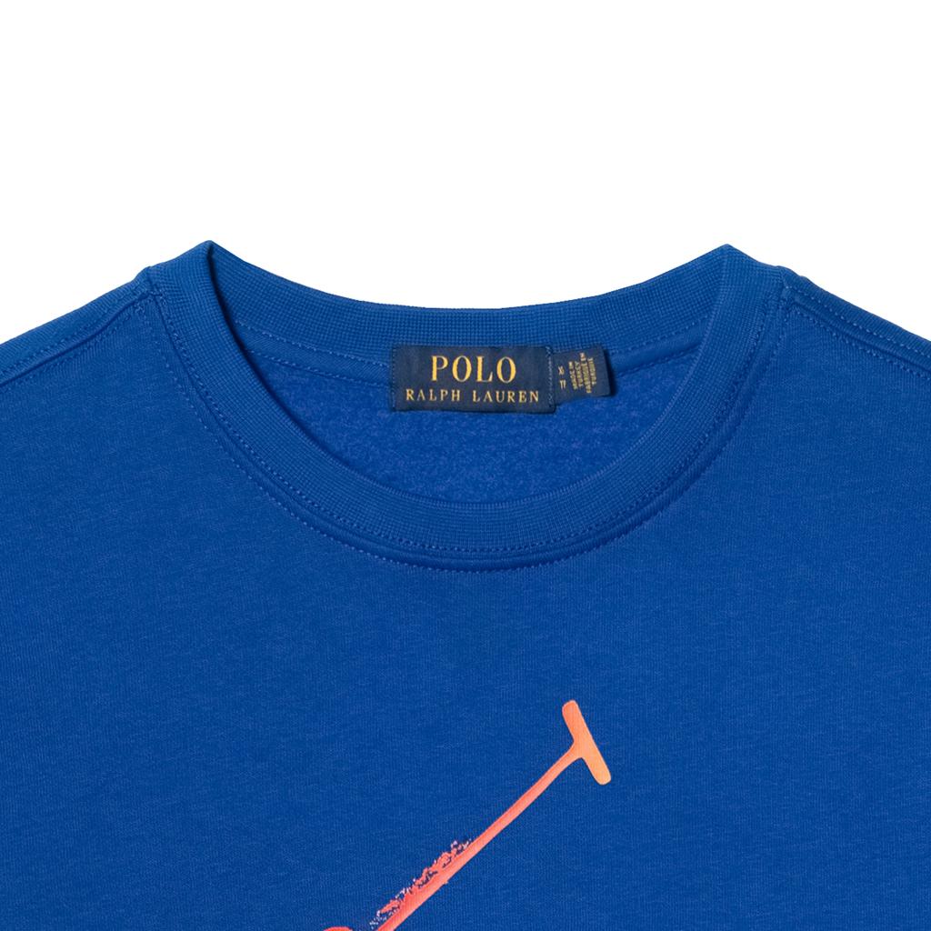 Polo Ralph Lauren Printed Pattern Crewneck Sweatshirt Men Sweatshirt MNPOKNI16821864-401