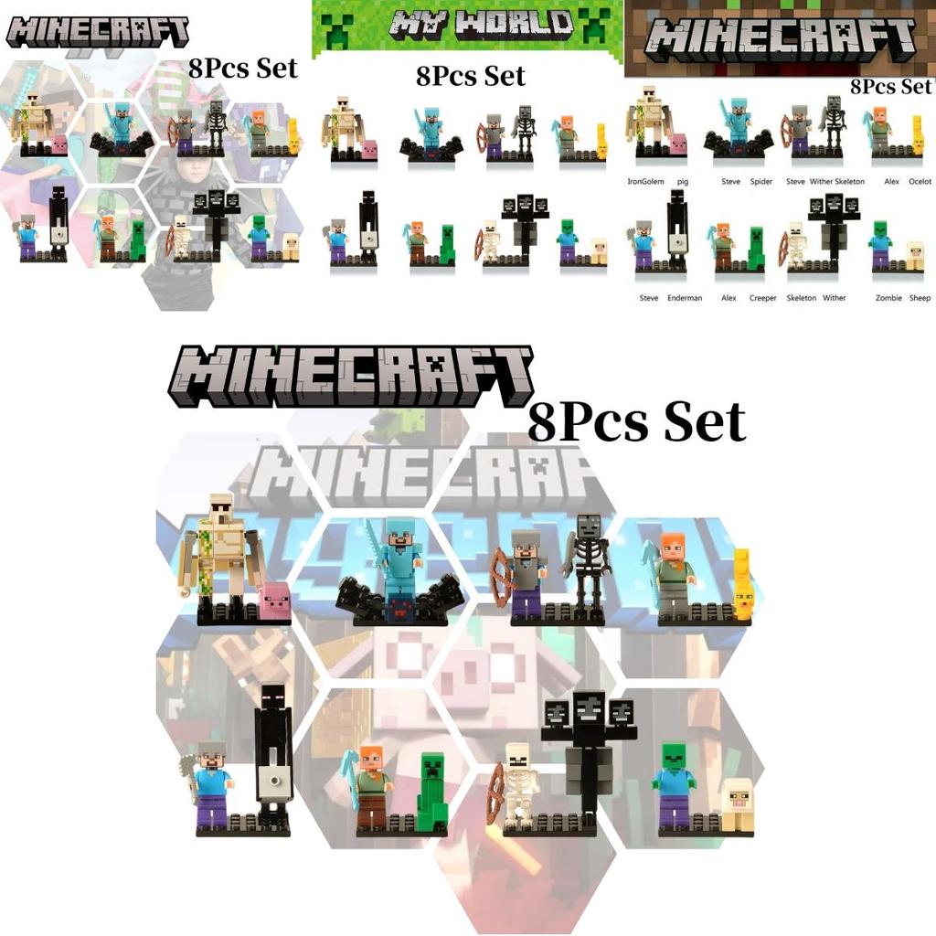 X0127 Building Blocks Toy Set For Children Educational Toy Bag With Assorted Scenes And Characters