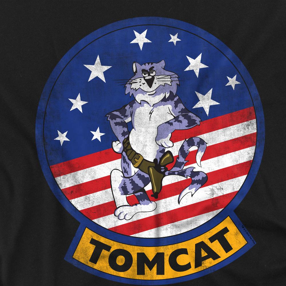 Top Gun Mens Tomcat Logo T-Shirt